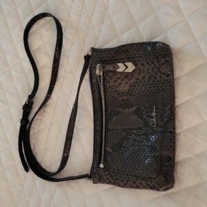 Cole Haan snake skin handbag